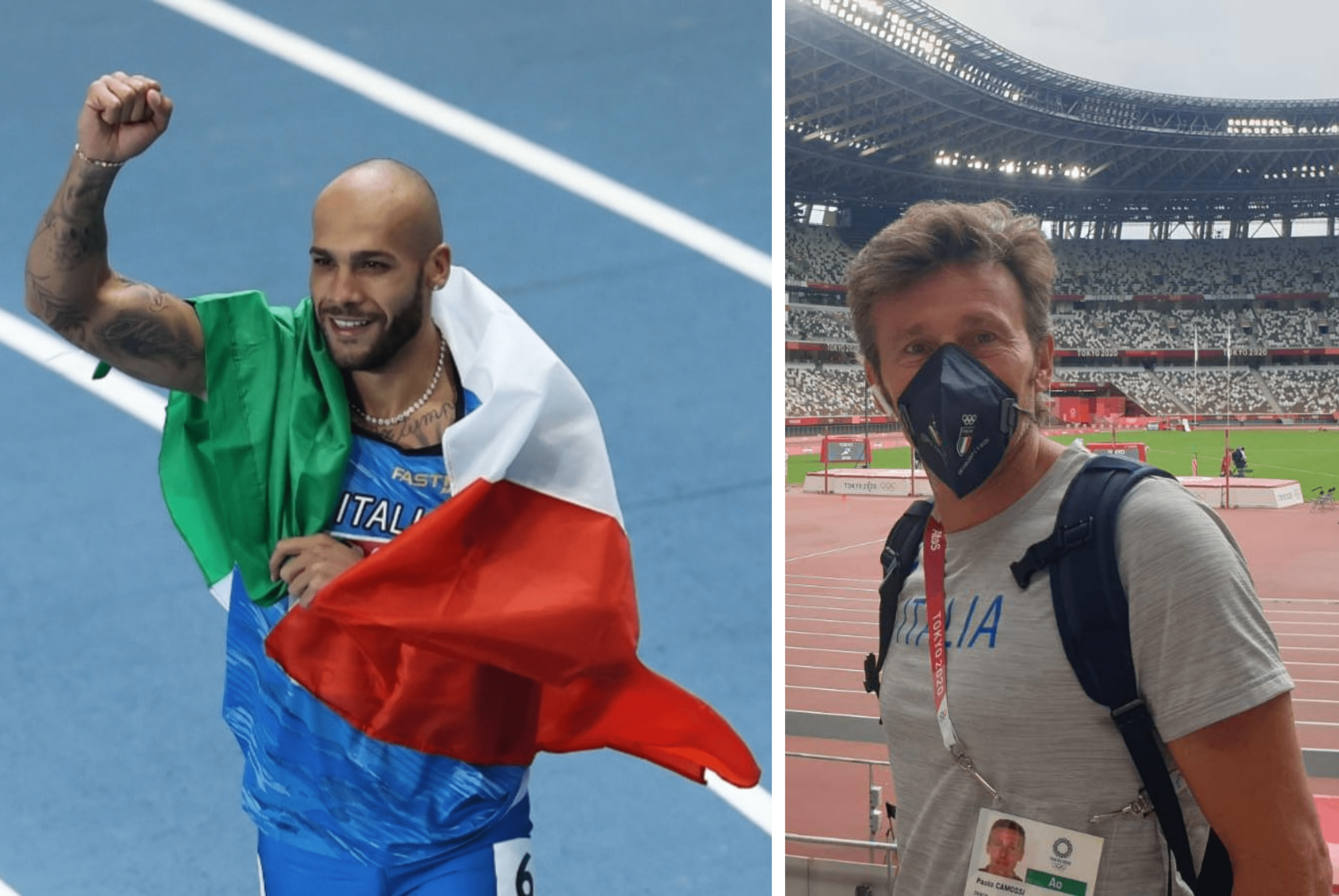 Immagine per Marcell Jacobs cambia allenatore, Paolo Camossi lo portò a Gorizia 